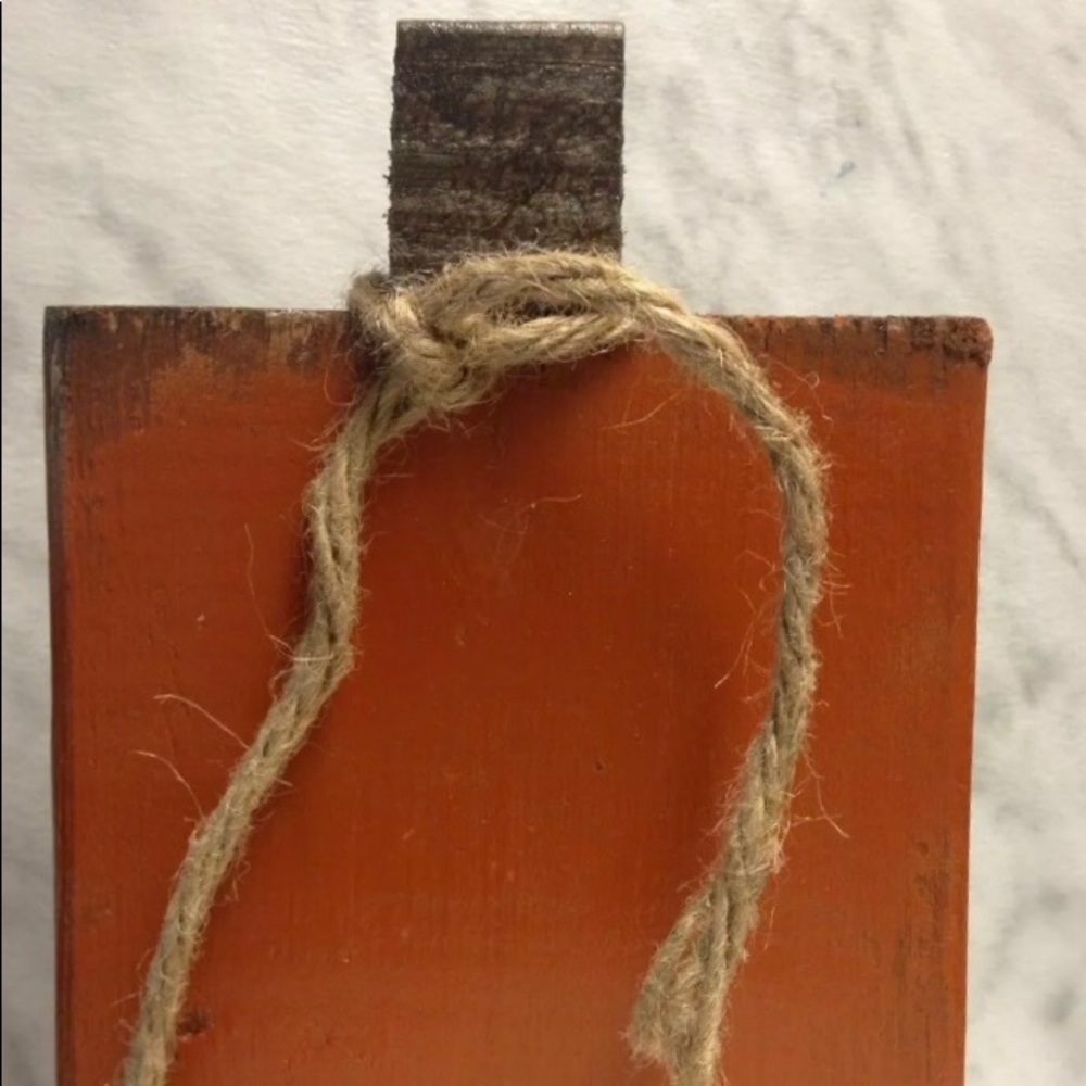 Handcrafted Rustic Wooden Pumpkin Decor